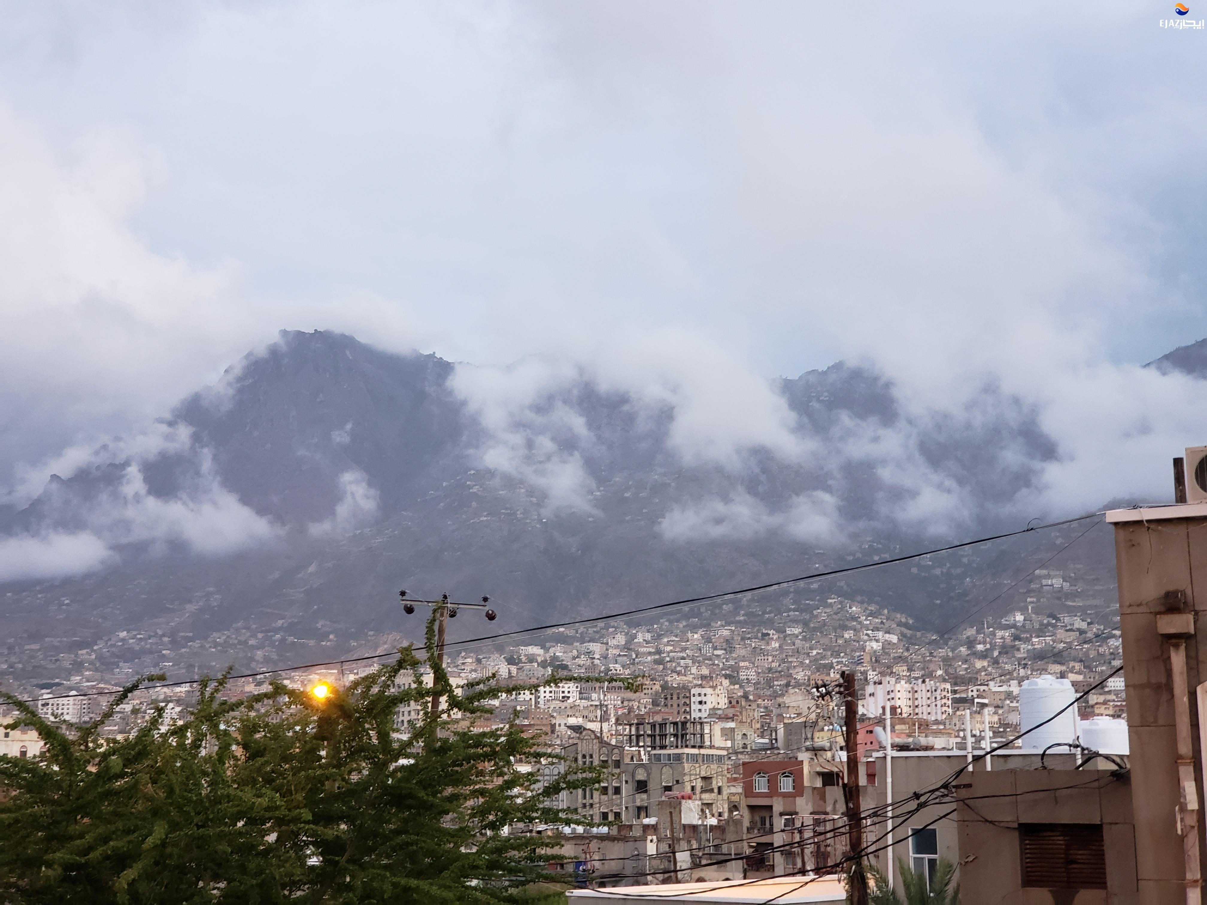 منظر من مدينة تعز _ تصوير /عمران فرحان