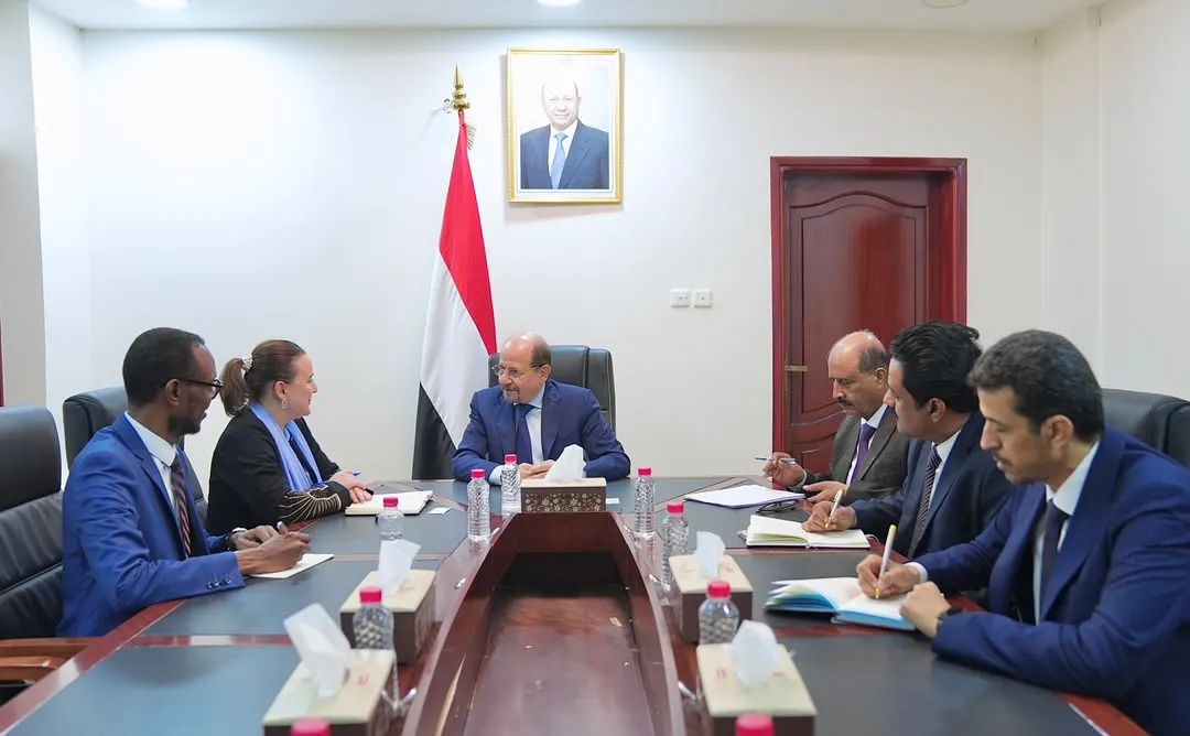 رئيس الوزراء الدكتور الزنداني يبحث مع برنامج الأمم المتحدة الإنمائي دعم الإصلاح والتعافي الاقتصادي