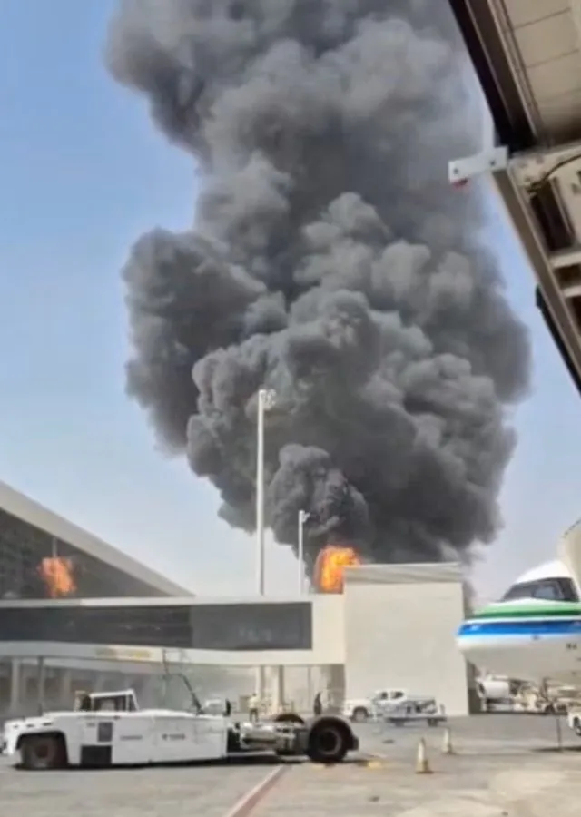 مقتل ثلاثة أشخاص في هجومين لمليشيا الحوثي الإرهابية على مطار الرياض