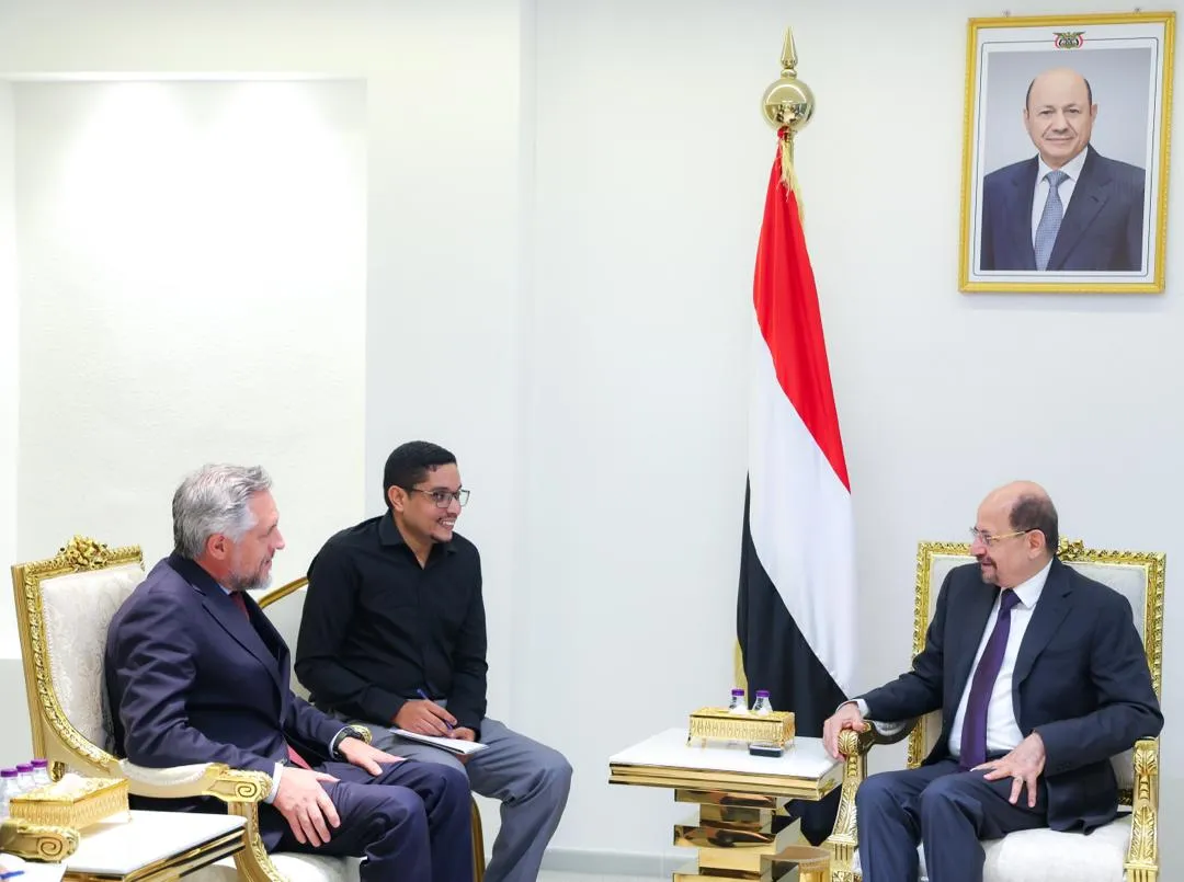 رئيس الوزراء الدكتور الزنداني يبحث مع الاتحاد الأوروبي وفرنسا دعم الحكومة والإصلاحات ومسار السلام باليمن