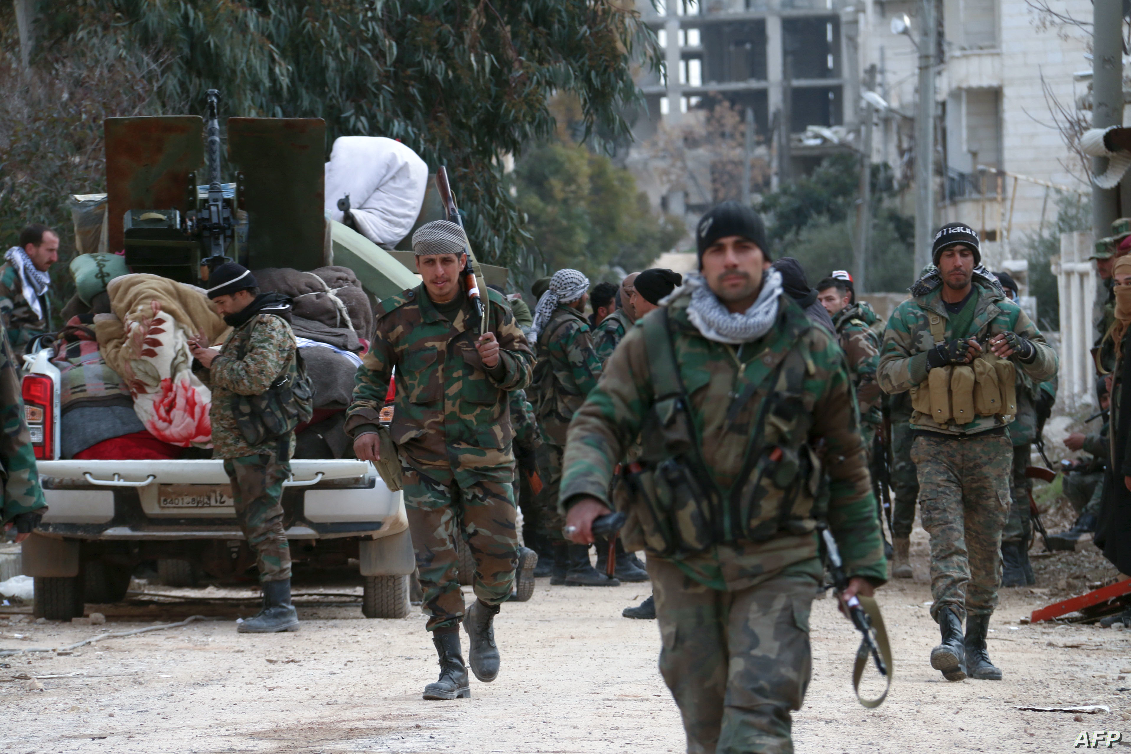 جنود نظام الأسد