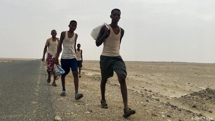 أكثر من32 ألف مهاجر أفريقي يعانون من الخدمات باليمن