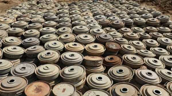 تدمير نحو1500 مادة متفجرة من مخلفات الحرب باليمن