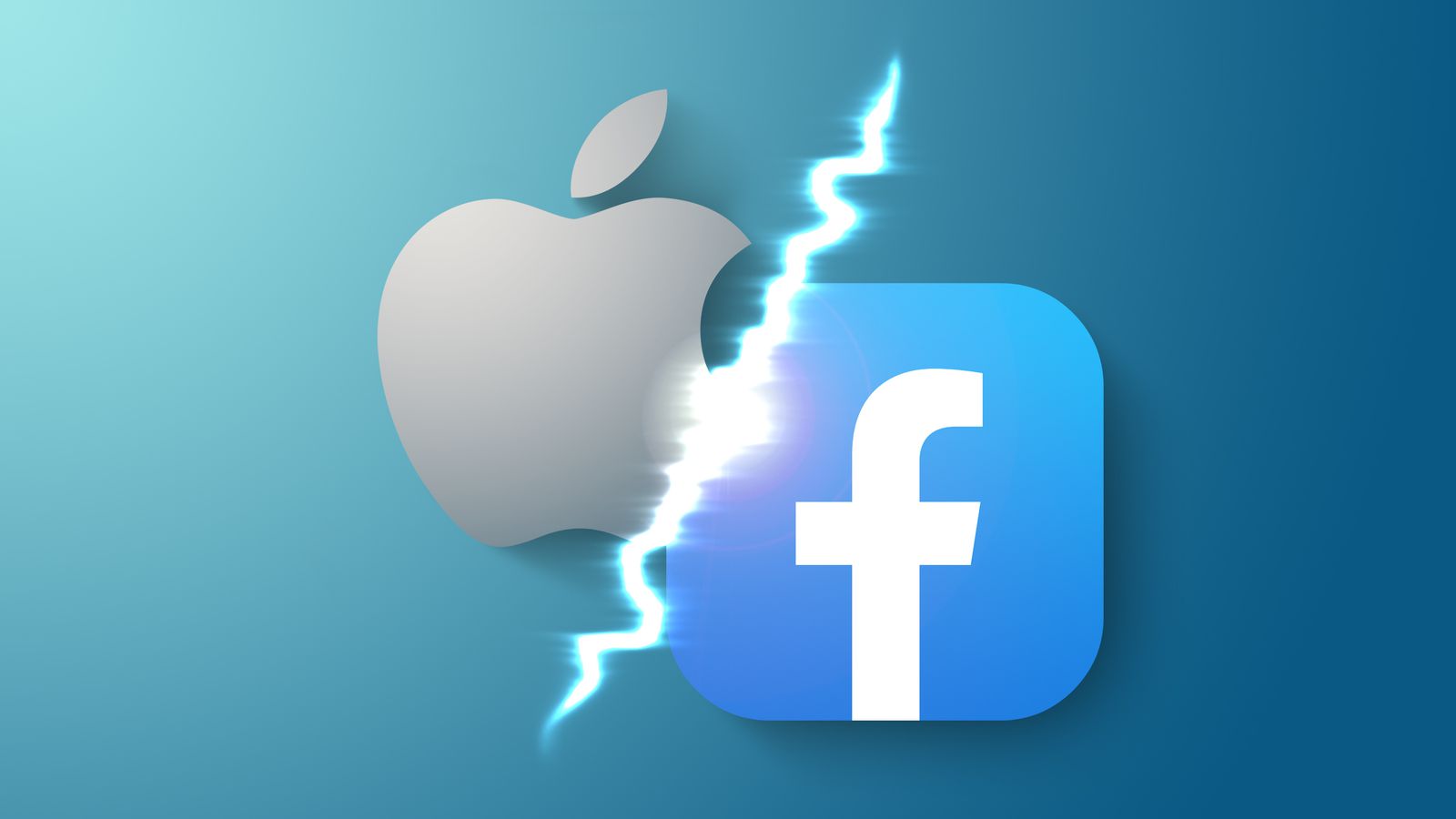 شعار فيس بوك وأي فون