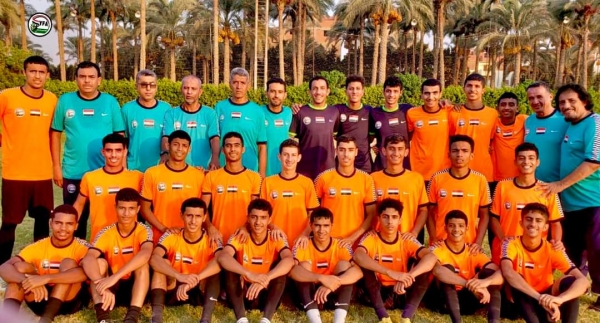 بعثة منتخب اليمن لناشئي كرة القدم، تتوجه غدا إلى الجزائر