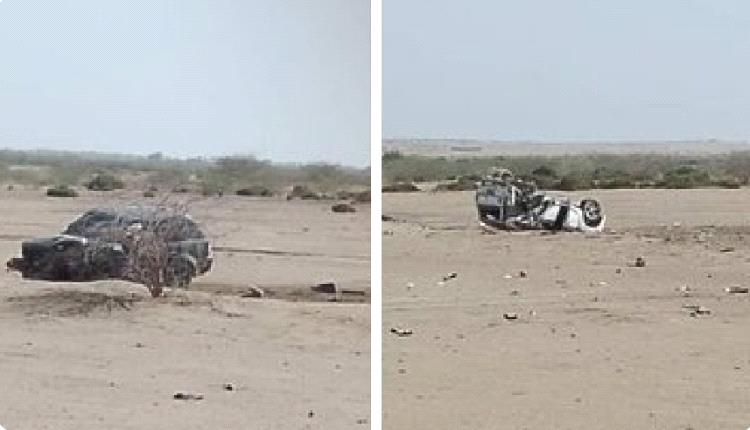 أسرة يمنية تنجو من موت محقق إثر انفجار لغمين حوثيين بمركبتين في الحديدة