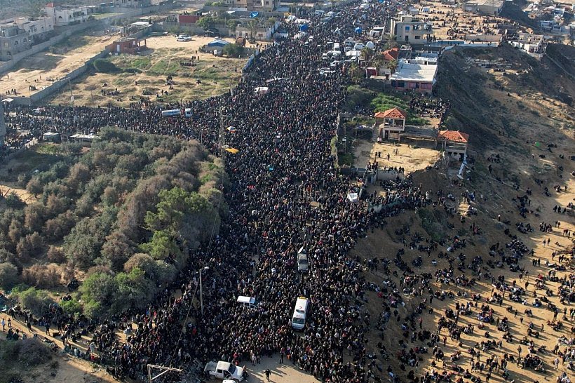 عودة النازحين إلى شمال قطاع غزة بعد 15 شهراً من العدوان الإسرائيلي