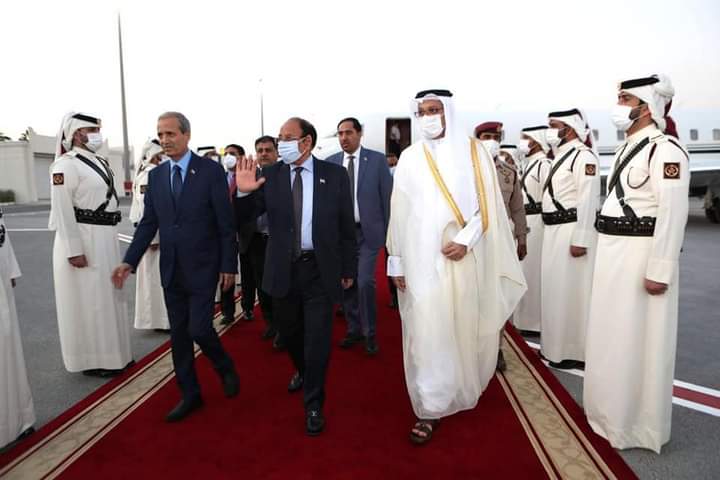 نائب رئيس الجمهورية يصل الدوحة بعد قطيعة دبلوماسية لسنوات